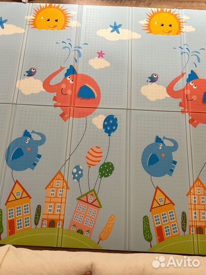 Продам коврик двусторонний детский