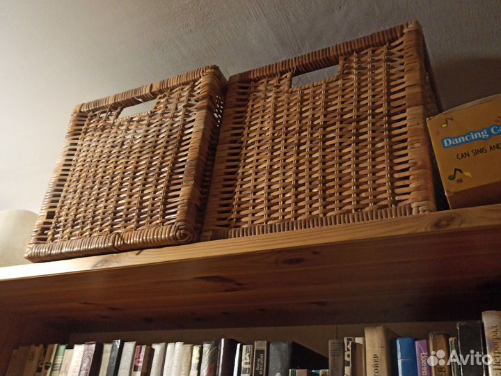Корзина плетеная IKEA ротанг