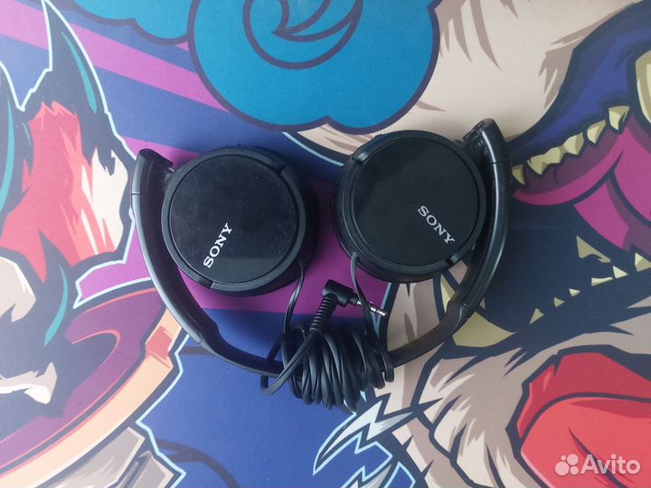 Проводные наушники sony
