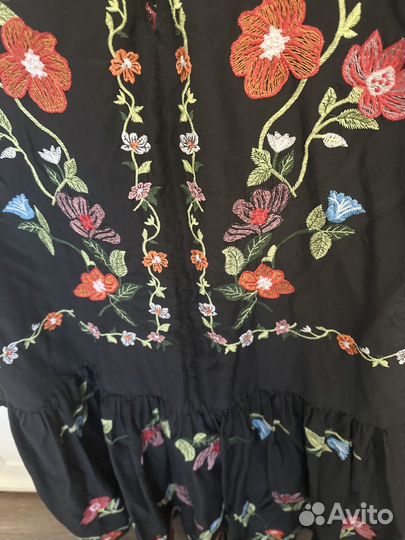 Летнее платье zara m