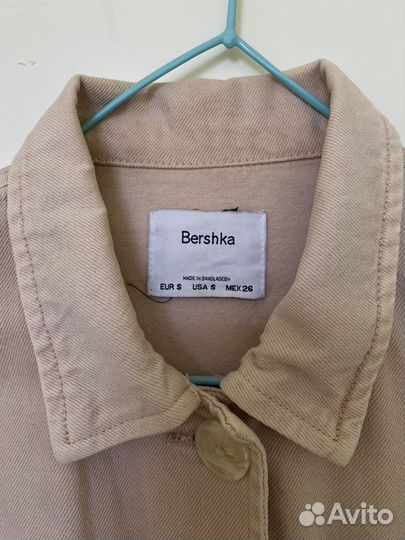 Укороченная джинсовка bershka