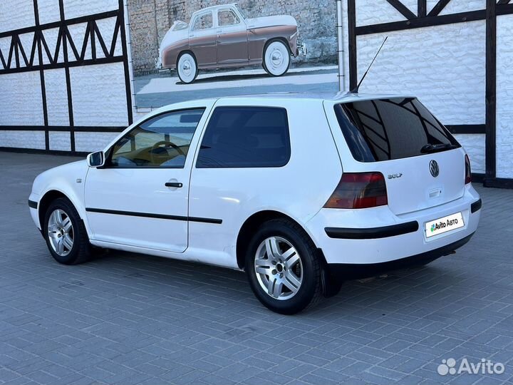 Volkswagen Golf 1.4 МТ, 2002, 280 000 км