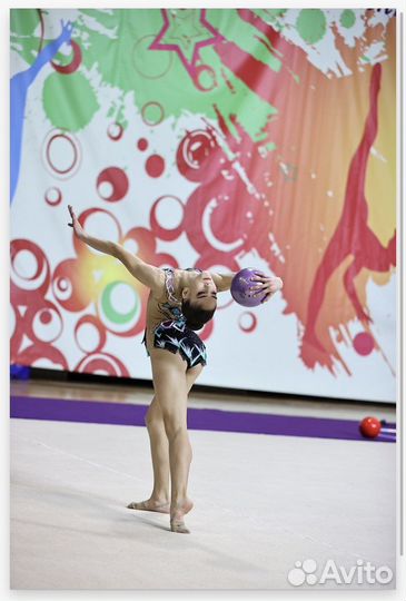 Купальник гимнастический для выступлений