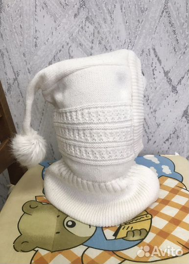 Шапка шлем детская