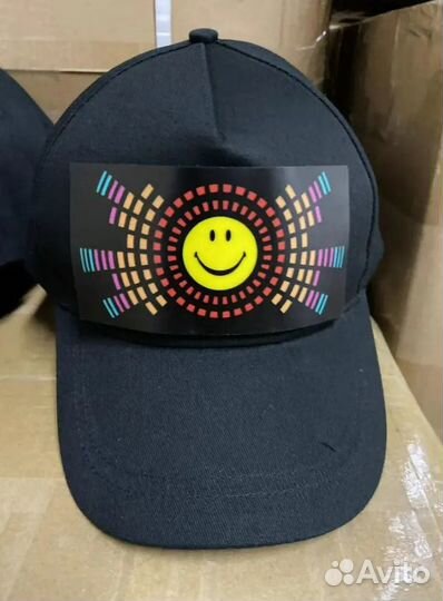 Кепка со светодиодной подсветкой для диджея