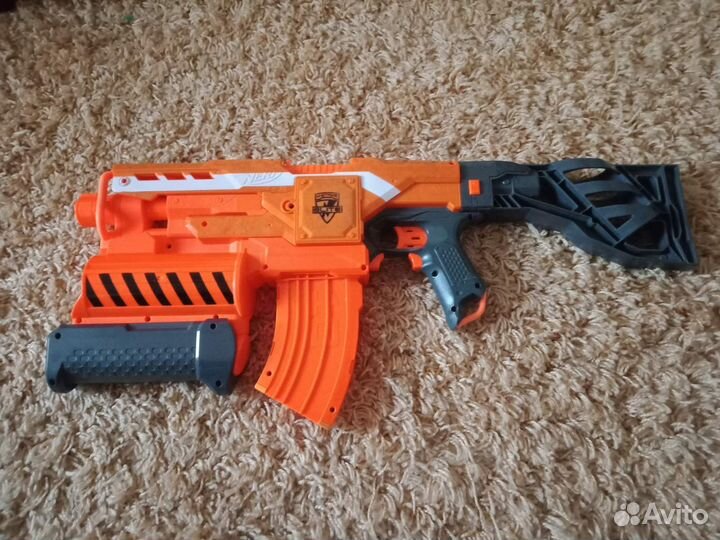 Бластер nerf elite dmolisher 2-IN-1