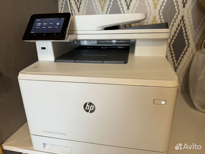 Принтер цветной HP Color LaserJet Pro MFP M477fdw