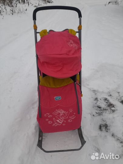 Коляска санки