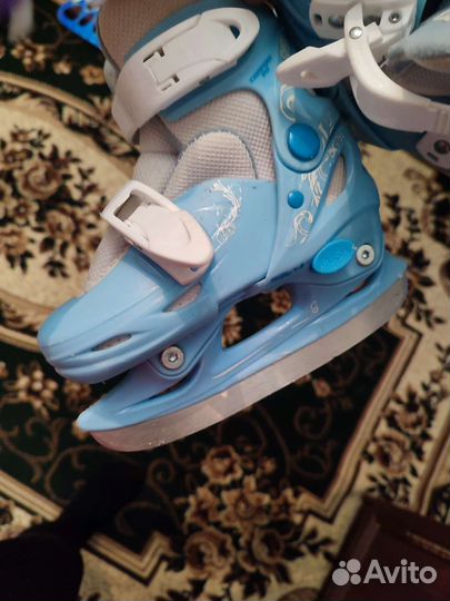 Коньки для девочки 27-30 размер