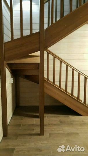 Лестница из бука