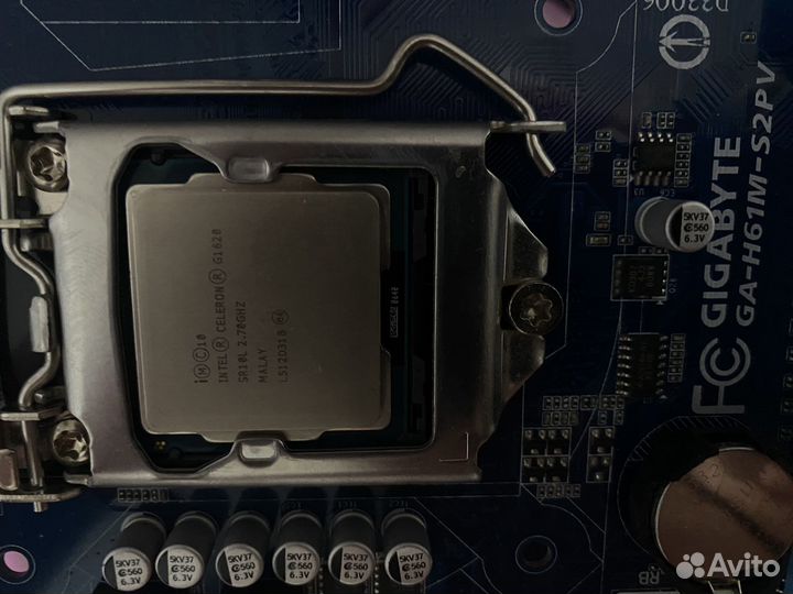 Материнская плата gigabyte с процессором intel