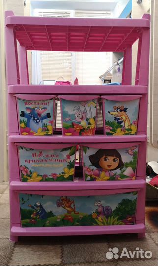 Стеллаж для хранения игрушек