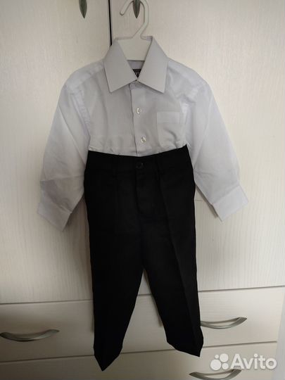 Рубашка + брюки для мальчика рост 86