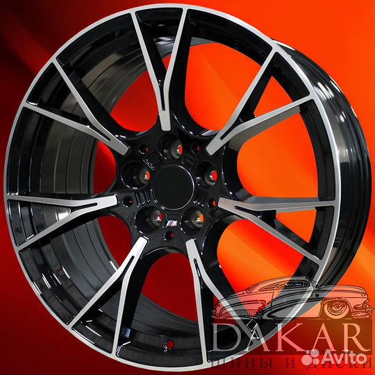 DWS BM-1617 9.5x20 5x112 ET 35 Dia 66.6 (BFP)