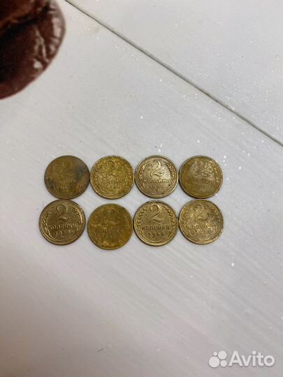 1,2,3,5 копеек. Лот