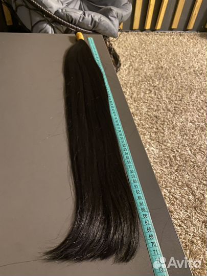 Волосы для наращивания 70см 1б