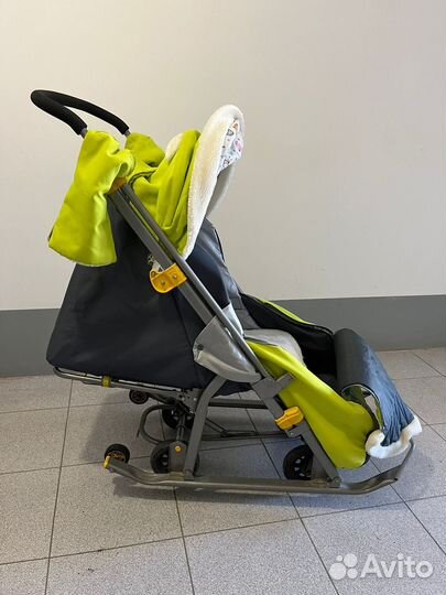 Коляска санки ника