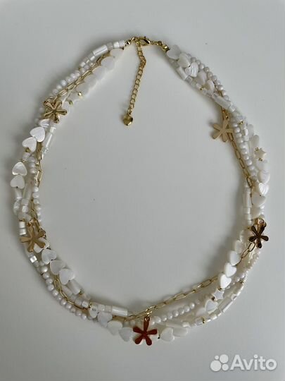 Чокеры из натурального перламутра