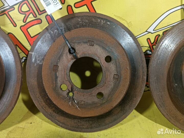 Диск тормозной задний Hyundai Solaris седан 1.6