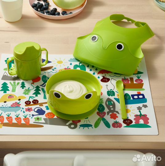 IKEA mata набор детской посуды