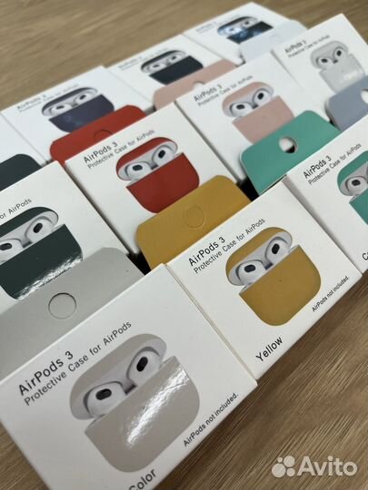 Чехол силиконовый на AirPods 3