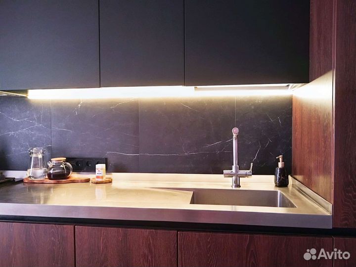 Столешницы из нержавеющей стали под заказ