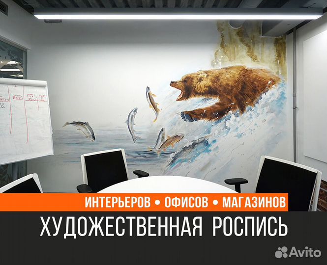Художественная роспись стен. Граффити Художник