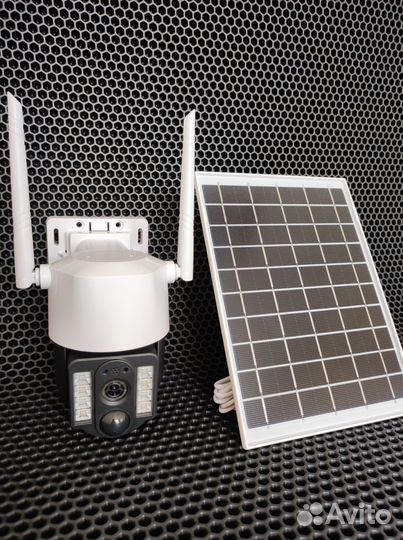 Камера видеонаблюдения на солнечной батарее 4g