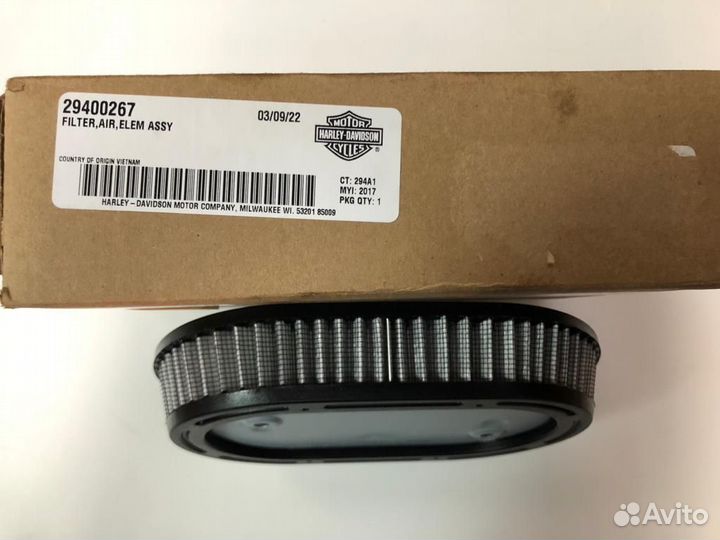 Фильтр воздушный HD Softail 29400267