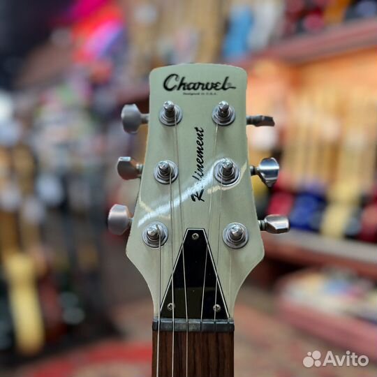 Электрогитара Charvel Les Paul S-S-S Silver japan