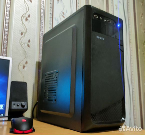 Отличный пк. Core i3/озу10gb/новый ssd 256gb