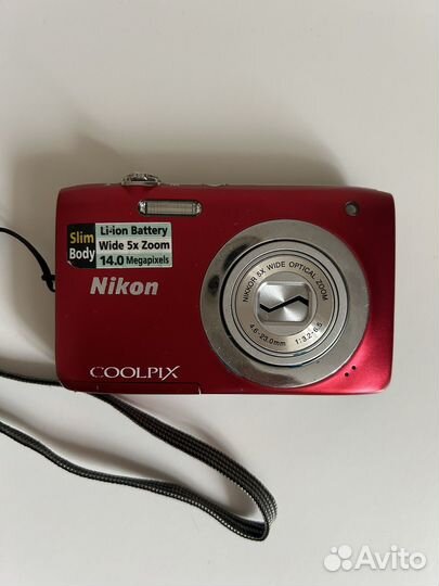Компактный фотоаппарат nikon coolpix на запчасти