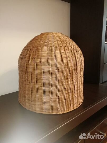 Абажур ручной работы из эко-лозы