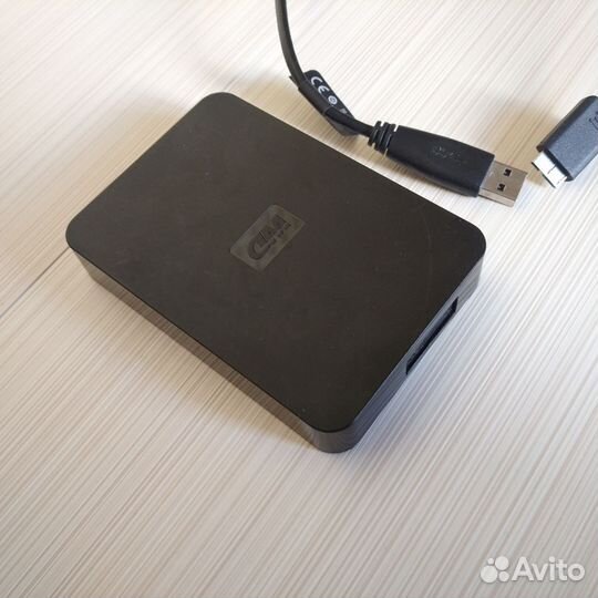 Внешний переносной жёсткий диск HDD WD 1TB