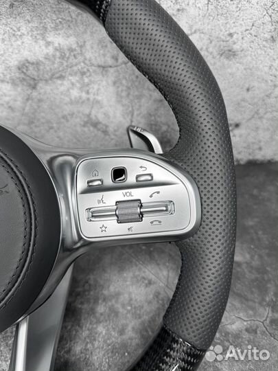 Руль AMG Мерседес V167 GLS X167 W213 W222 / Карбон