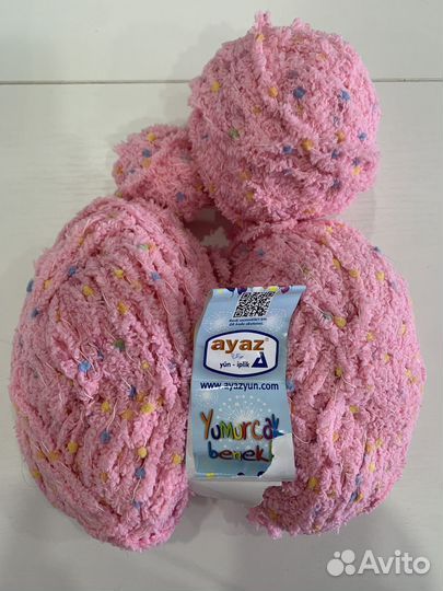 Пряжа плюшевая