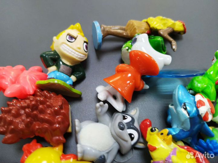 Миниатюрные игрушки разные