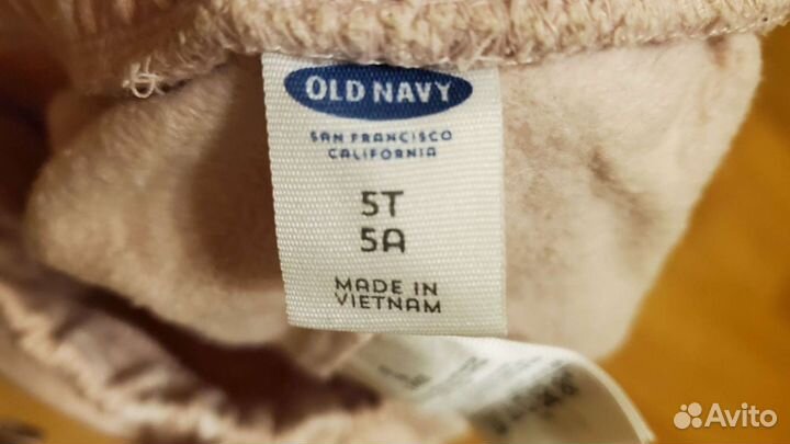 Модные штаны для девочки Old Navy 110см