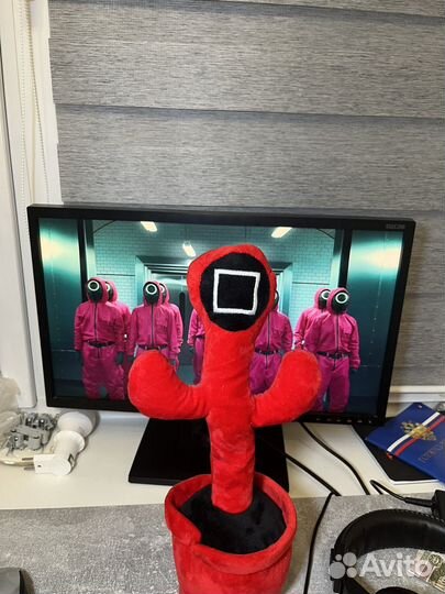 Танцующая игрушка кактус 