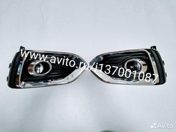 Фары Hyundai Solaris 2 линзы новые