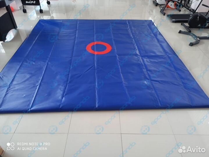 Борцовский ковер 3х3м, детский