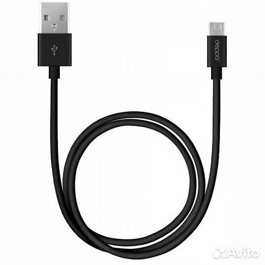 Кабель Deppa USB - microUSB 1,2м