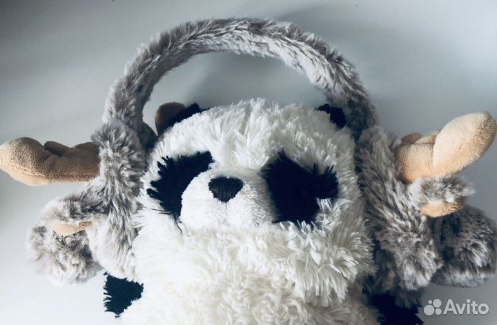Детские меховые наушники животные