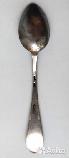 Серебряная чайная ложка СССР