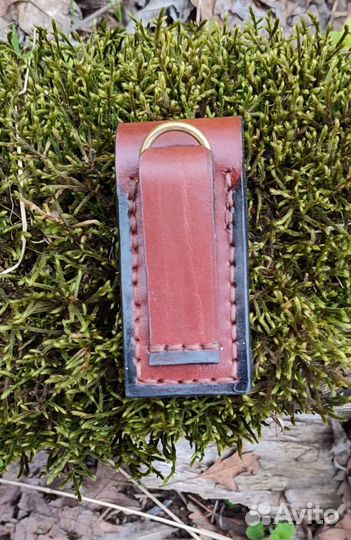 Чехол из кожи для зажигалки BIC