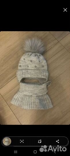 Шапка и снуд для девочки