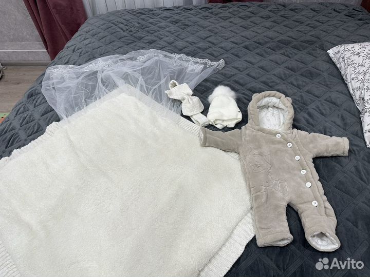 Конверт на выписку зимний