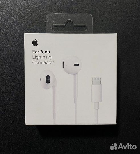 Наушники apple earpods lightning