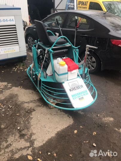 Аренда двухроторная затирочная машина Кребер