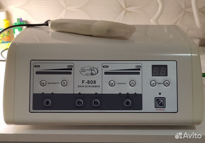 Ультразвуковой аппарат для чистки лица Silver fox